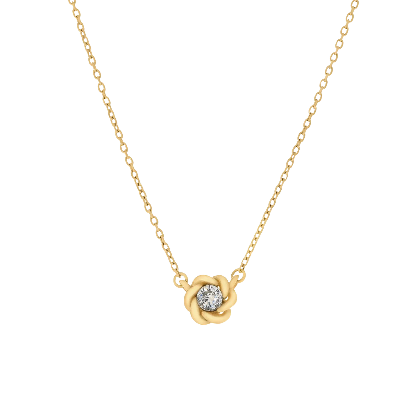 Lotus Necklace (6722202566769)