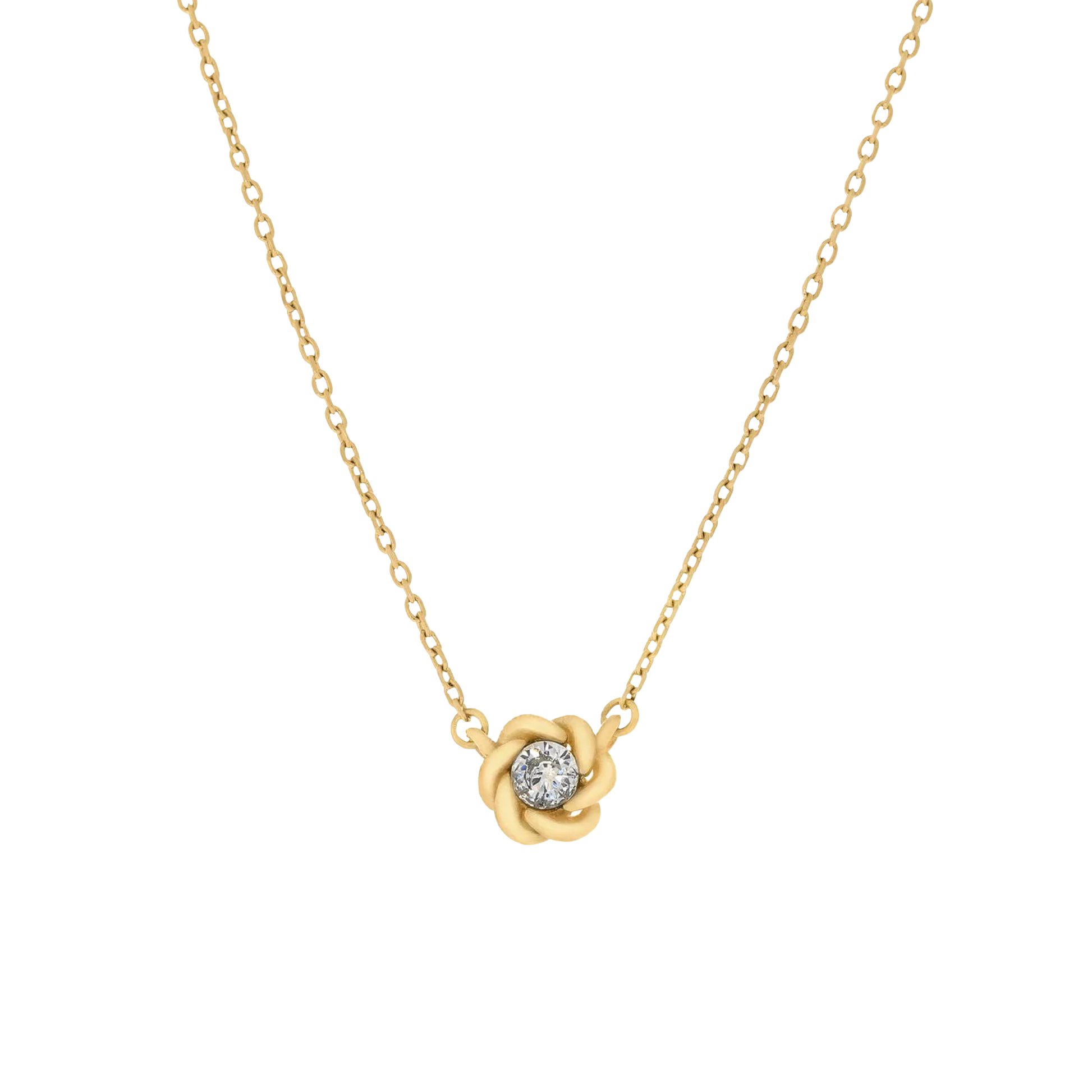Lotus Necklace (6722202566769)