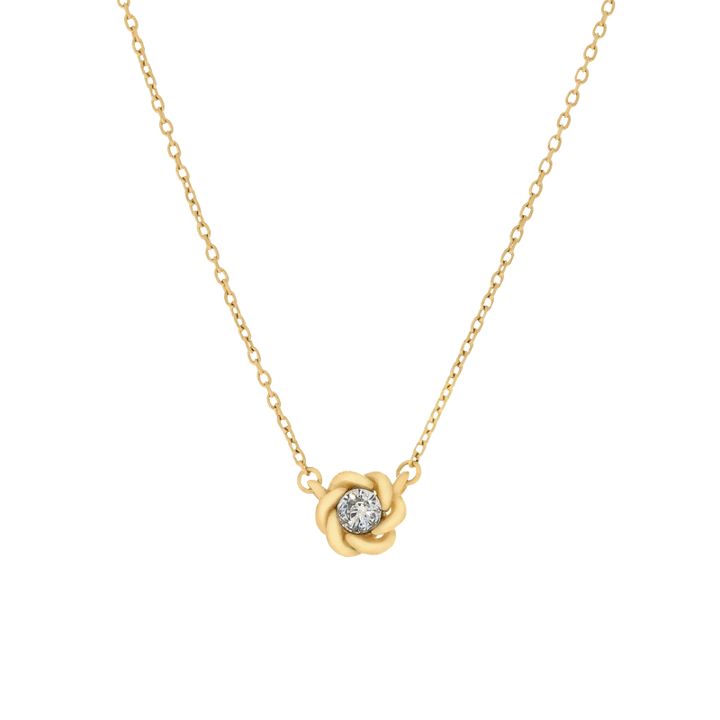 Lotus Necklace (6722202566769)