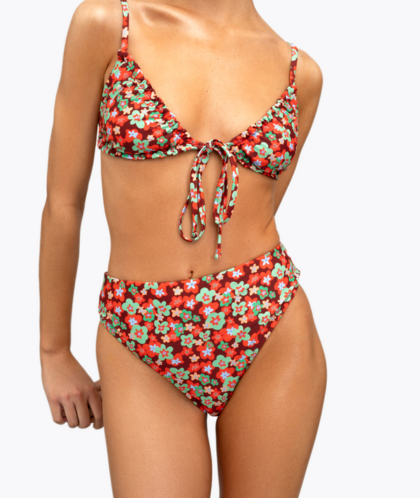 Macarella Set High Waisted Bikini