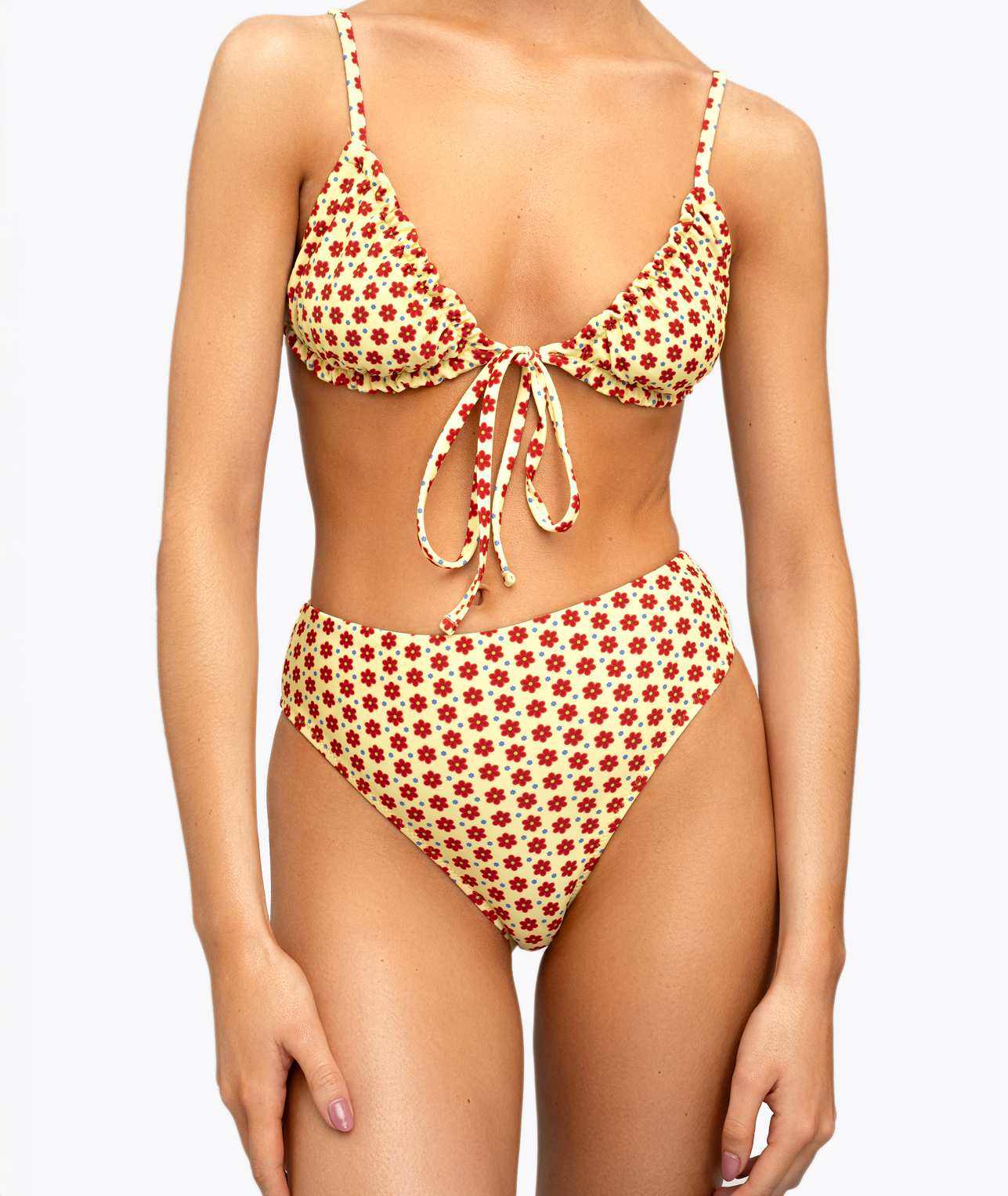 Alona Set High Waisted Bikini