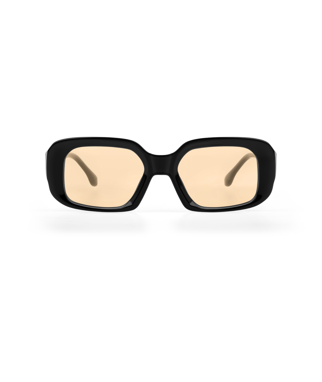 Moon Black & Orange Sunglasses