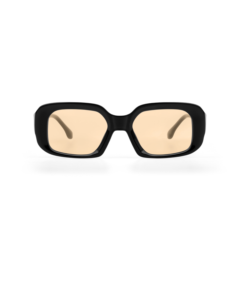 Moon Black & Orange Sunglasses