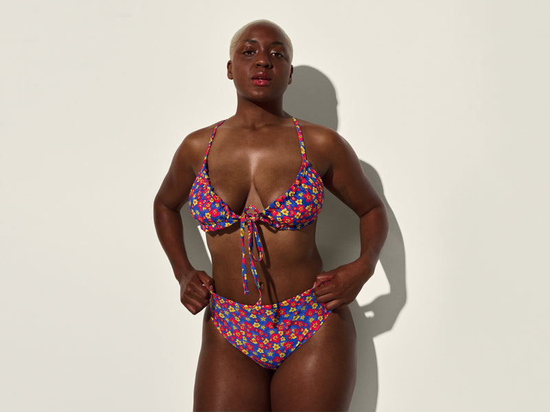 Flamenco Set High Waisted Bikini