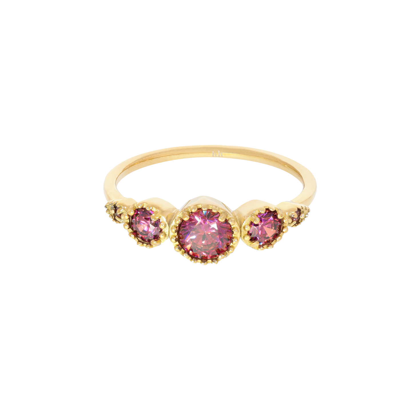 Serenity Burgundy Ring (6632177303665)