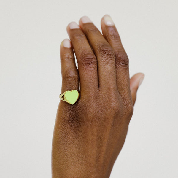 Lime Passion Ring  Hey Harper (6620084306033)