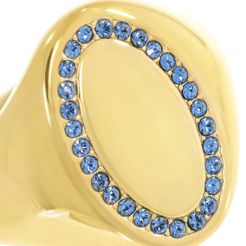 Jolene Blue Ring  Hey Harper (6629866012785)