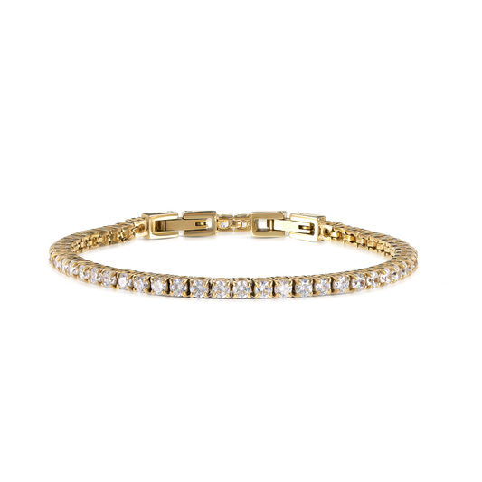 Aurea Clear Tennis Bracelet (8093306159372)