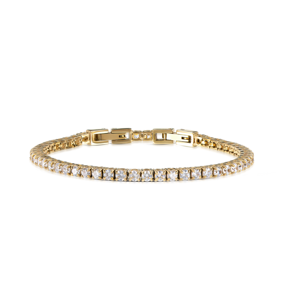 Aurea Clear Tennis Bracelet (8093306159372)