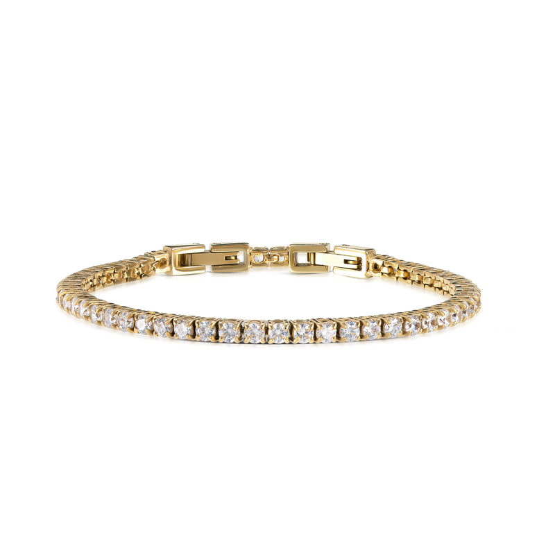 Aurea Clear Tennis Bracelet (8093306159372)