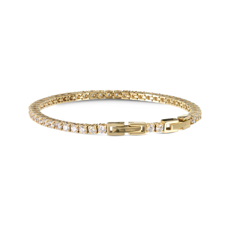 Aurea Clear Tennis Bracelet (8093306159372)