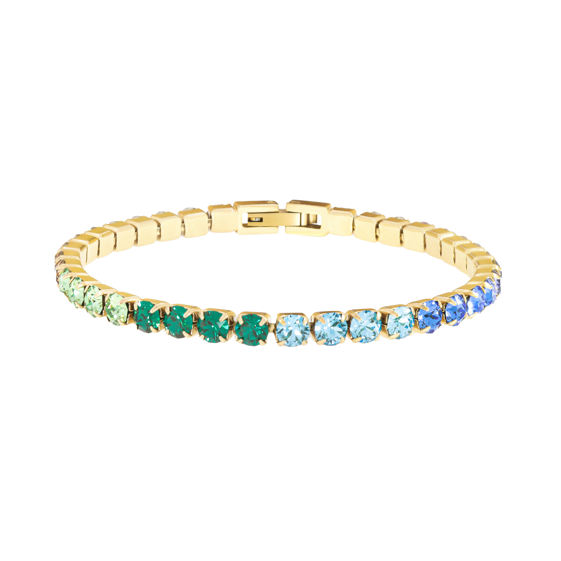 Serena Rainbow Tennis Bracelet (6658850127985)