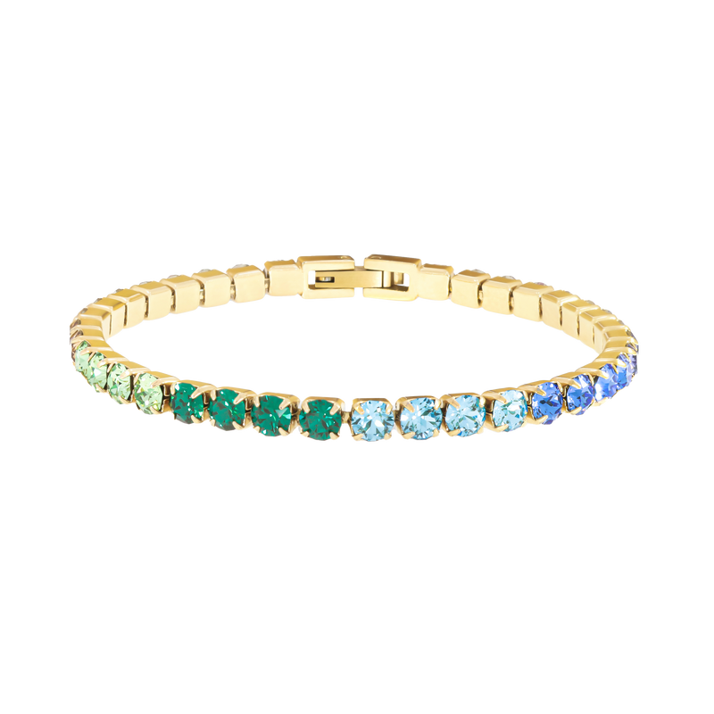 Serena Rainbow Tennis Bracelet (6658850127985)