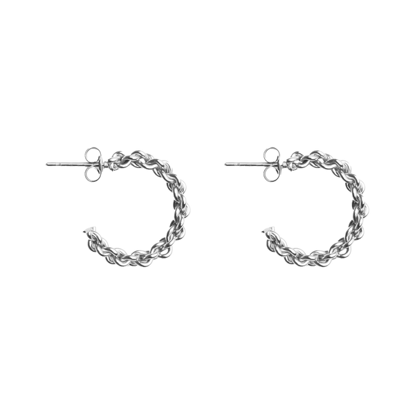 Bari Silver Earrings (6684669870193)